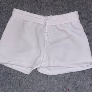 White Sweat Shorts